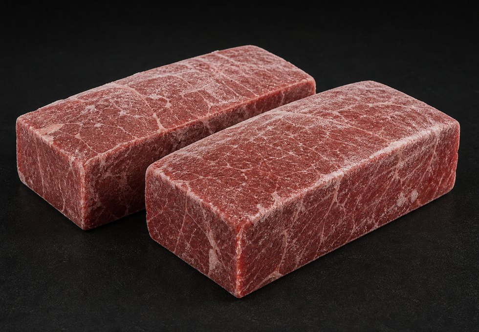 Carne bovina congelada deshuesada