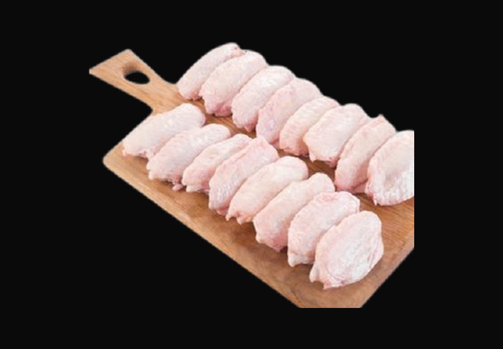 Centro de ala de pollo congelado