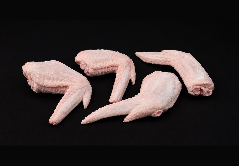 Alas de pato congeladas