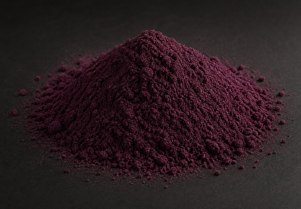 Pulpa de Açaí liofilizada en polvo